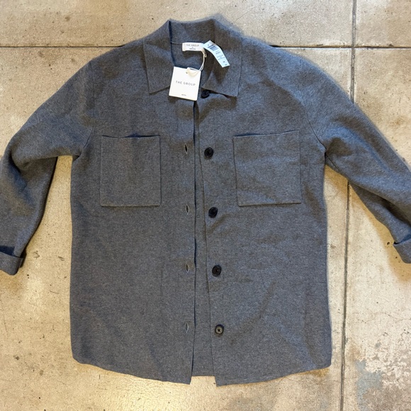 Aritzia THE GROUP Recoup Cardigan Shirt - Picture 1 of 7